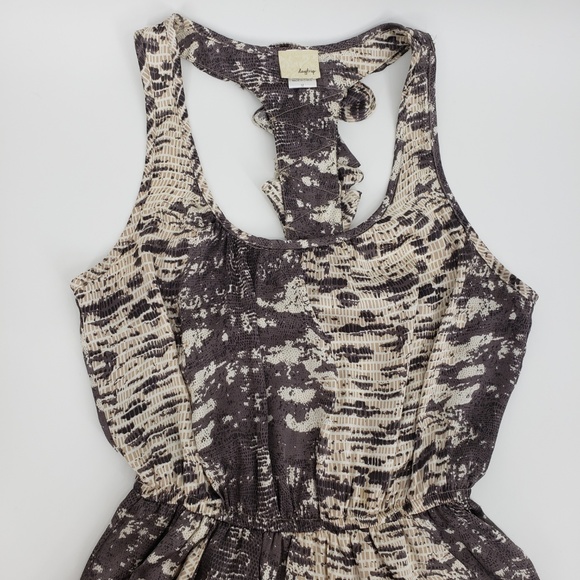 Daytrip Snake Print Racerback Dress Sz M - Picture 3 of 8